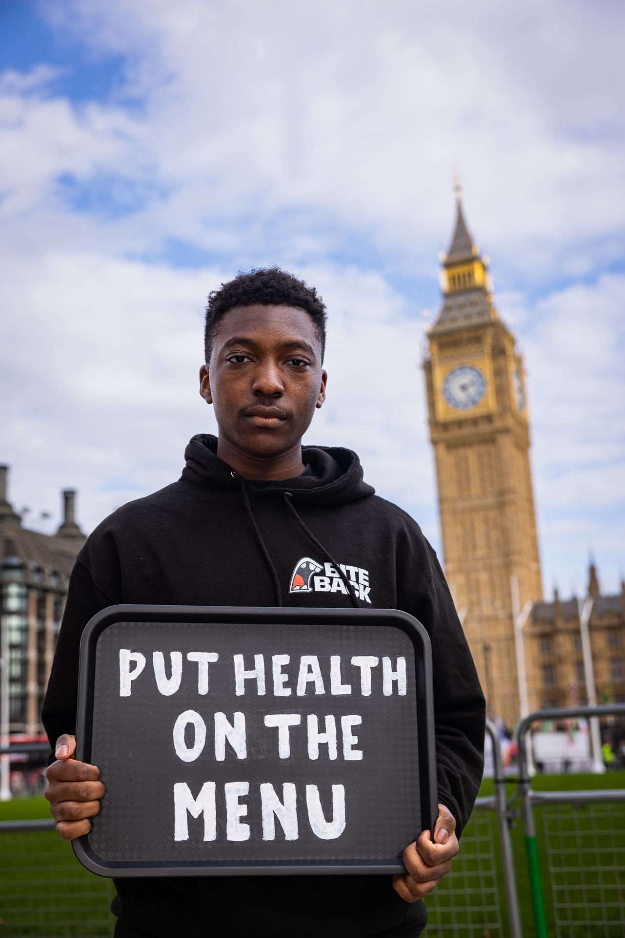 Young Bite Back campaigners taking action